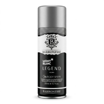 اسپری بدن مردانه مدل Legend حجم 200 میلی لیتر بارونس