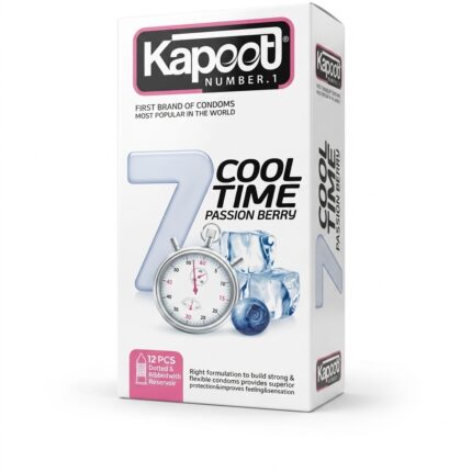 قیمت کاندوم تاخیری کاپوت مدل 7 Cool Time بسته 12 عددی