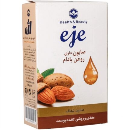 قیمت صابون اژه حاوی روغن بادام و گلیسیرین مناسب پوست خشک ۱۰۰ گرم