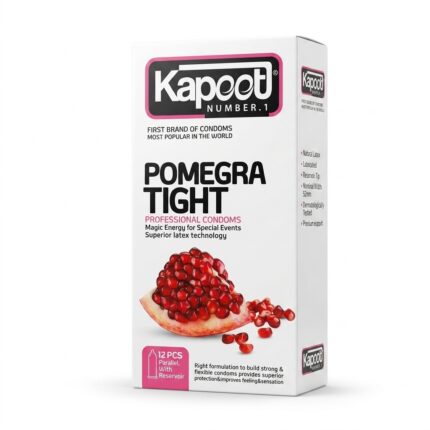 قیمت کاندوم تنگ کننده انار کاپوت مدل Pomegra Tight بسته ۱۲ عددی